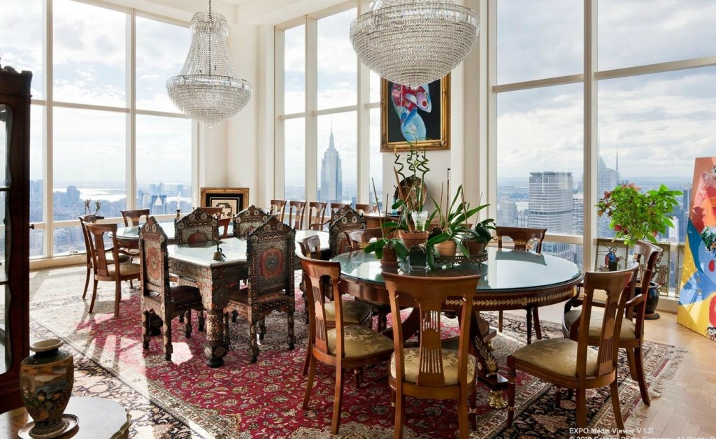 eccentric dining room