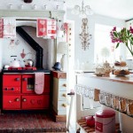 red-vintage-stove-country-kitchen