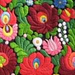 Hungarian Matyo embroidery