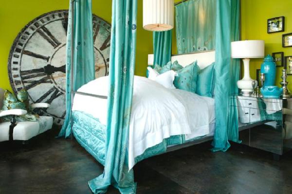 Turquoise Bedding