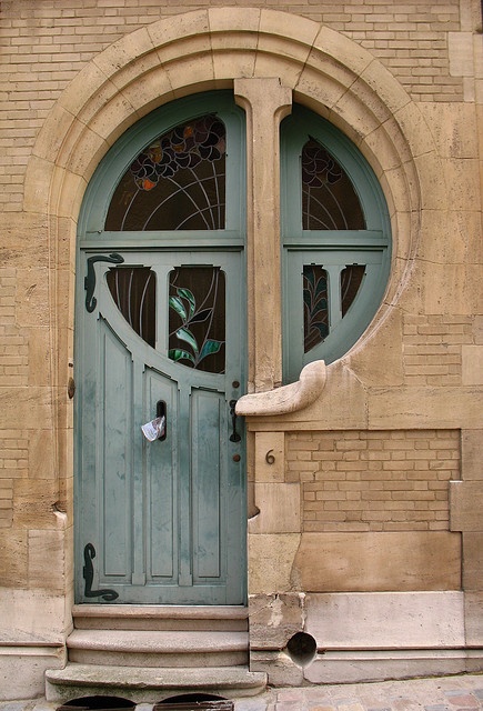 Art Nouveau-door