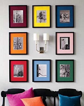 colorful wall-frames