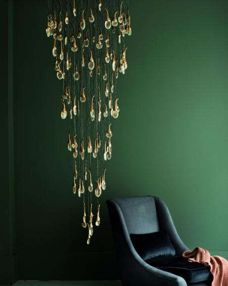 seed cloud chandelier