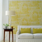 mustard yellow living room