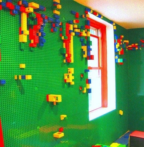 lego wall interior