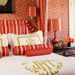 red accent bedroom 5