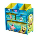 Nickelodeon Sponge Bob Multi-Bin Toy Organizer