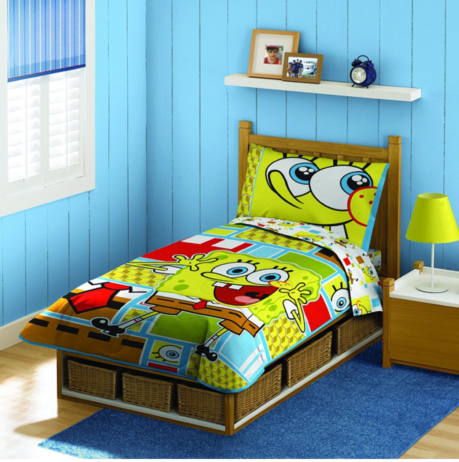 Spongebob Squarepants Bedding Panda S House   Nickelodeon SpongeBob SquarePants Todder Bedding Set 