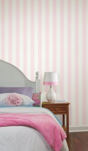 Pink Stripe Wallpaper - Panda's House