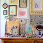 boho gallery wall