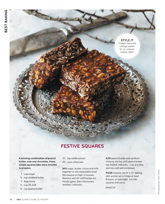 Festive Squares Recipe