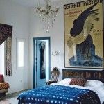 French Meets Moroccan bedroom